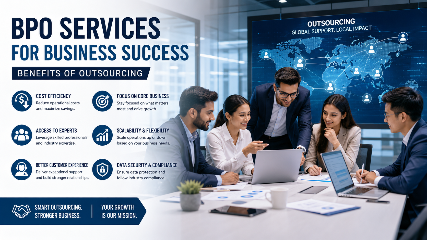 How BPO Services Drive Business Success: Benefits, Growth, and Digital Transformation